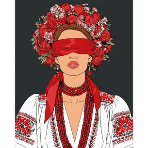 Картина по номерам Santi "Українська муза", 40*50см (955752) изображение 1