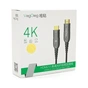 Кабель мультимедійний HDMI M to HDMI M 12.0m V2.0 4K UHD black VEGGIEG (YT-HDMI(M)/(M)HA-12/19717) - уменьшенное изображение 3