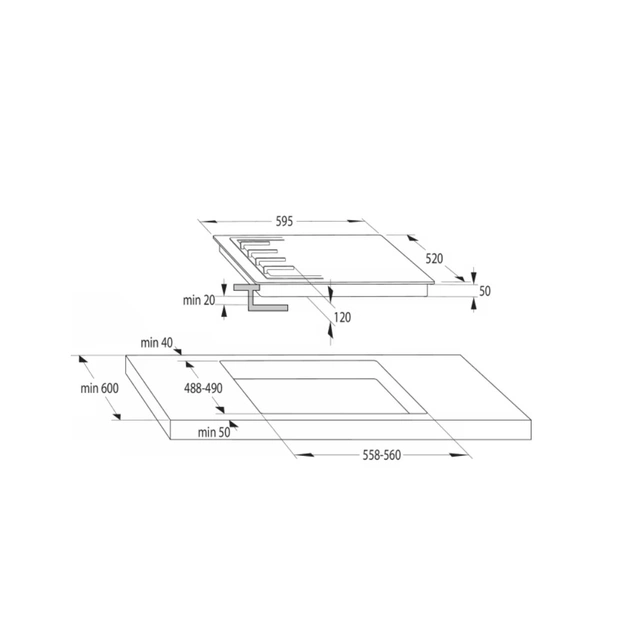 Варочна поверхня Gorenje GCI691BSC - picture 5