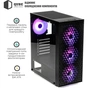Корпус Qube CARNIVAL Black 4Fan (CARNIVAL_FFNU3) - зменшене зображення 6