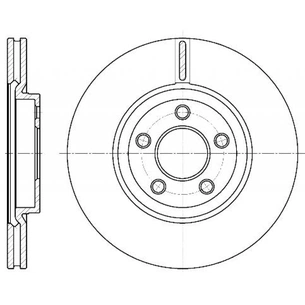 Гальмівний диск REMSA 6637.10 зображення 1