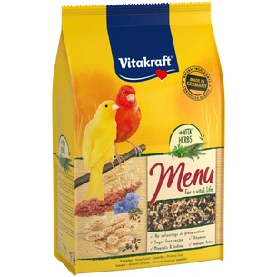 Корм для птахів Vitakraft Menu Vital для канарок з медом 500 г (4008239214461) зображення 1