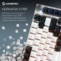 Клавіатура GamePro Asgard Valhalla MK160W Pro 75 RGB Wireless/Bluetooth/USB White (MK160W Pro) - зменшене зображення 7