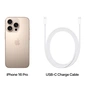 Мобільний телефон Apple iPhone 16 Pro 128GB Desert Titanium (MYNF3) - зменшене зображення 8
