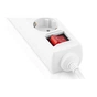 Мережевий фільтр живлення REAL-EL RS-Protect M 3m, white (EL122300027) - зменшене зображення 4