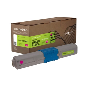Тонер-картридж Patron Oki 46508734 Green Label, magenta (PN-C332MGL) зображення 1