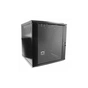Шафа настінна Hypernet 12U 19" 600x600 (WMNC66-12U-FLAT-BLACK) - зменшене зображення 1