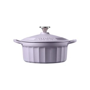 Гусятниця Buydeem CP521 Petal Purple чавунна емальована 2.9 л (CP521-PP) изображение 1