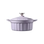 Гусятниця Buydeem CP521 Petal Purple чавунна емальована 2.9 л (CP521-PP) - уменьшенное изображение 1
