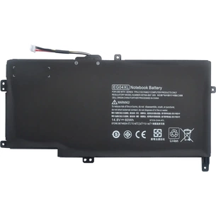 Акумулятор до ноутбука AlSoft HP Envy 6-1000 EG04XL, 3900mAh (60Wh), 4cell, 14.8V, Li-ion (A47780) зображення 1