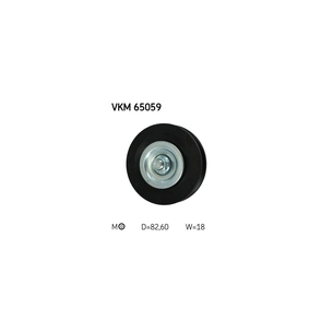 Натягувач ременя з роликом SKF VKM 65059 зображення 1