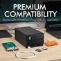 Зовнішній жорсткий диск 3.5" 20TB LaCie (STLG20000400) - зменшене зображення 6