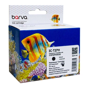 Картридж Barva Epson T2711 27XL (C13T27114020) 1100 c, Black (IC-T2711) зображення 1
