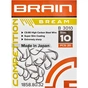 Гачок Brain fishing Bream B3010 08 (20 шт/уп) Black Nickel (1858.80.33) - зменшене зображення 2