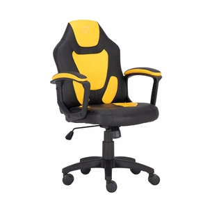 Крісло ігрове GT Racer X-1414 Black/Yellow зображення 1