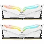 Модуль пам'яті для комп'ютера DDR4 16GB (2x8GB) 4000 MHz T-Force Night Hawk White RGB Team (TF2D416G4000HC18EDC01) - зменшене зображення 1