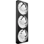 Кулер до корпусу NZXT F360 RGB Core Fan (Single Frame) - Black (RF-U36HF-B1) - зменшене зображення 5