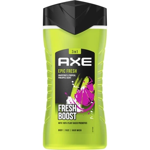 Гель для душу AXE 3 в 1 Epic Fresh 250 мл (8720181204081) зображення 1