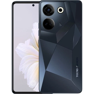 Мобільний телефон Tecno CK7n (Camon 20 Pro 8/256Gb) Predawn Black (4895180799792) зображення 1