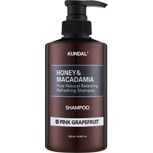 Шампунь Kundal Honey & Macadamia Shampoo Pink Grapefruit 500 мл (8809568740401) зображення 1