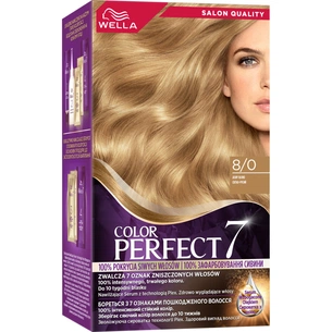 Фарба для волосся Wella Color Perfect 8/0 Світло-русявий (4064666598376) зображення 1