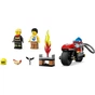 Конструктор LEGO City Пожежний рятувальний мотоцикл 57 деталей (60410) - зменшене зображення 3