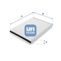 Фільтр салону UFI 53.047.00 - зменшене зображення 1