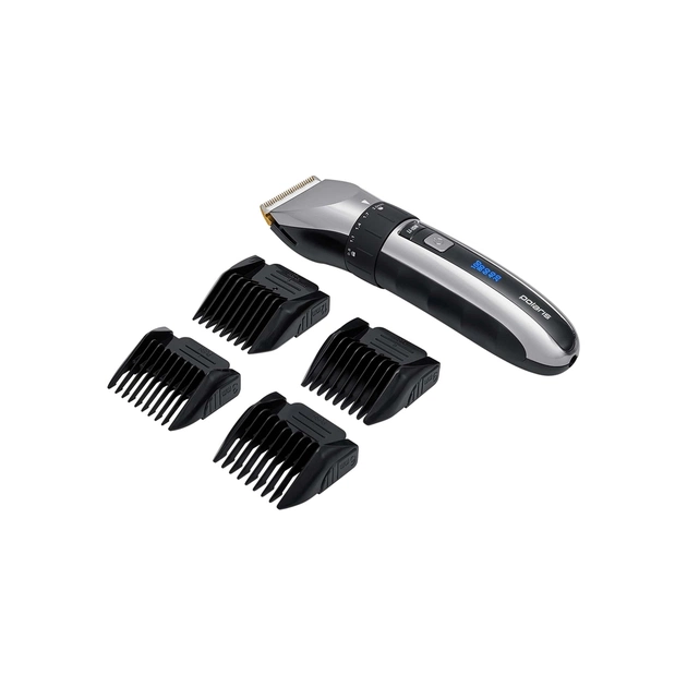 Машинка для стрижки Polaris PHC 4111 Чорний/Хром - изображение 3