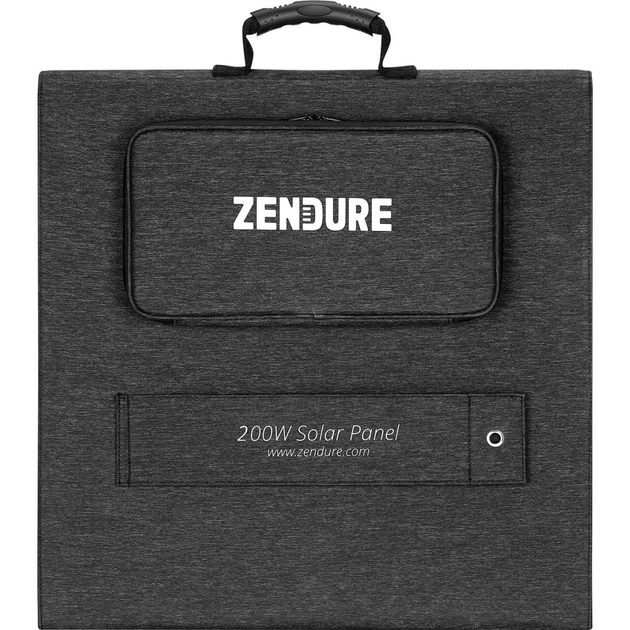 Портативна сонячна панель Zendure 200W MC4 (ZD200SP-BK-JH) - picture 5