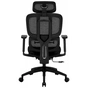 Офісне крісло GT Racer B-5757 Black/Black - зменшене зображення 5
