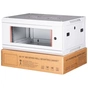 Шафа настінна 4U 19" 600x600 ProlineB Lande (LN-WB-04U6060-LG-F) - зменшене зображення 4
