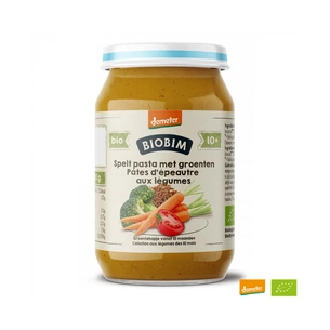 Дитяче пюре Biobim Паста зі спельти з овочами 220 г (8713445091145) зображення 1
