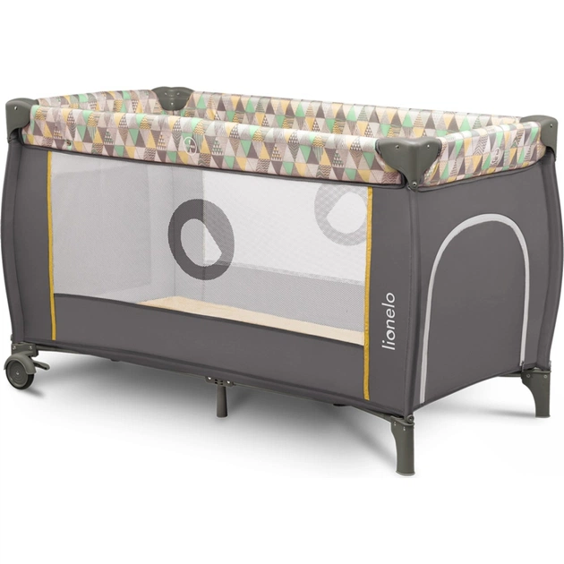 Дитячий манеж Lionelo Sven Plus Yellow Scandi (LO-SVEN PLUS YELLOW SCANDI) - picture 4