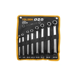 Ключ Tolsen накидний 8 шт 6-22 мм в чохлі Профі (15895) зображення 1