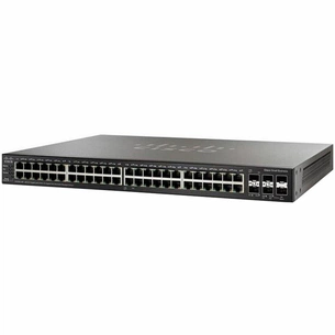 Комутатор мережевий Cisco SG350X-48MP-K9-EU зображення 1