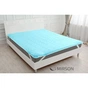 Наматрацник MirSon Eco Light №1713 EcoSilk Air-line на резинці по кутках Blue 60x120 см (2200002887632) - уменьшенное изображение 2