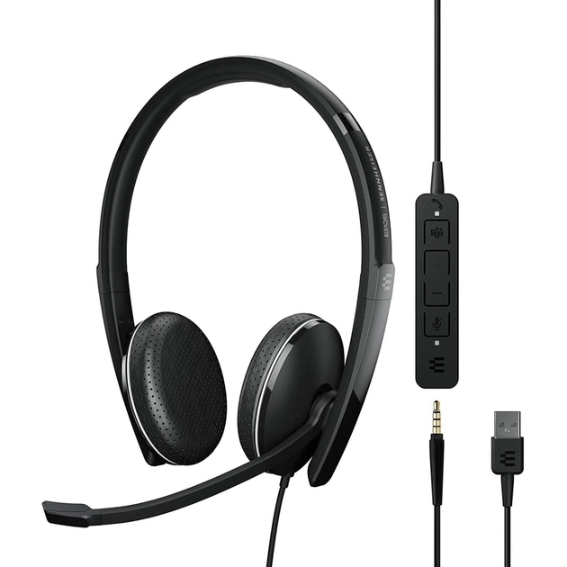 Навушники Epos Adapt 165T II USB Black (1000902) - изображение 1
