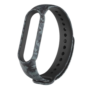 Ремінець до фітнес браслета XoKo Силіконовий ремінець XoKo для Xiaomi Mi Smart Band 5 Camo Gr (XK-SL5-CGR) зображення 1