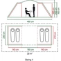 Намет Coleman Bering 4 (3138522079505) - зменшене зображення 7