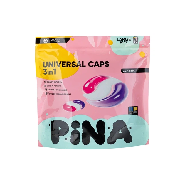 Капсули для прання Pina Universal Classic 30 шт. (4820287020555) - зображення 1