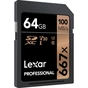 Карта пам'яті Lexar 64GB SDXC class 10 UHS-I U3 V30 667x Professional (LSD0667064G-BNNNG) - зменшене зображення 2