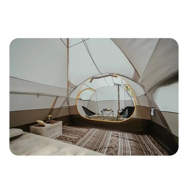 Намет Naturehike шестимісний KOTA 6, CNK2450WS031, 75D, світло-коричневий (6927595760666) - зображення 3