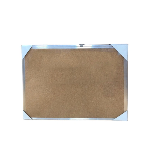 Офісна дошка H-Tone коркова 60х90 см, алюмінієва рамка (BOARD-HT-JJ41122-3) - picture 1