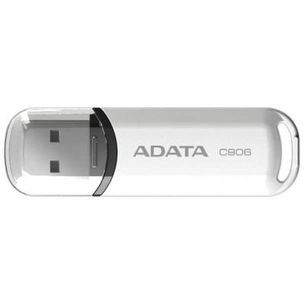 USB флеш накопичувач ADATA 8GB C906 White USB 2.0 (AC906-8G-RWH) зображення 1