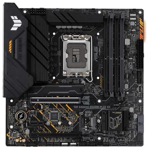 Материнська плата ASUS TUF GAMING B660M-PLUS D4 - зображення 1