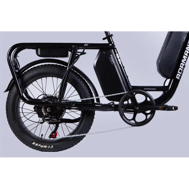 Електровелосипед Dorozhnik 20" ADAMANT HDD рама-18,5" 48B 17.5+12.5А*г 1000Вт 2026 чорний (ELB-D-20-081) - зображення 5