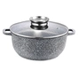 Каструля Gusto покриття Ceramic Snow 4,5 л (GT-2604-24) - зменшене зображення 1