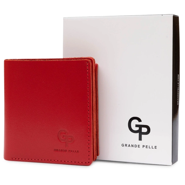 Портмоне Grande Pelle Червоне (11565) - зображення 8