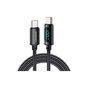 Дата кабель USB-C to USB-C 2.0m 100W LED black Essager (EXCTT1-XYA01-P) - уменьшенное изображение 1