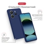 Чохол до мобільного телефона Intaleo SoftShell Xiaomi Redmi Note 14S 4G Blue (1283126631344) - зменшене зображення 4